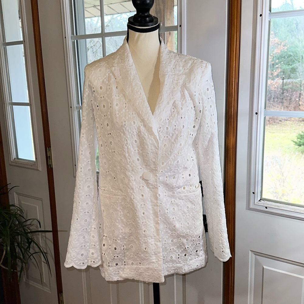 Industry Eyelet Blazer